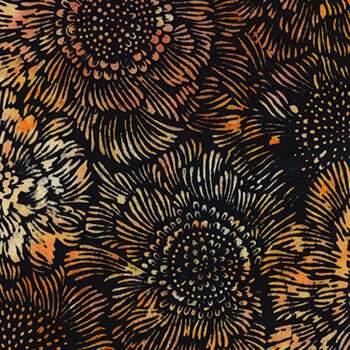Bali Batiks - Ember Glow X2660-595 October by Hoffman Fabrics, Image