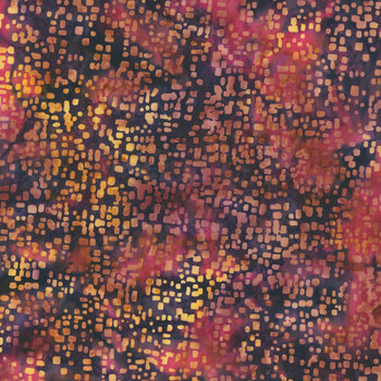 Bali Batiks - Ember Glow X2655-604 Halloween by Hoffman Fabrics, Image