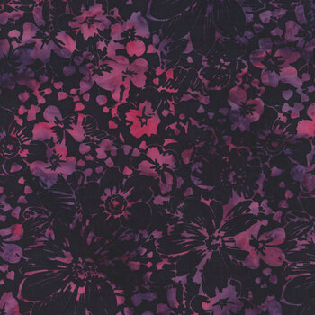 Bali Batiks - Tickled Pink X2651-382 Grape Juice by Hoffman Fabrics, Image