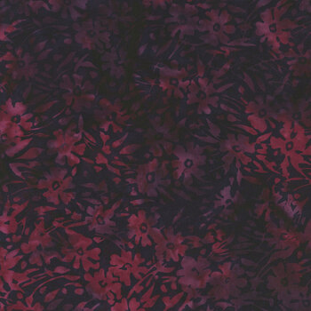 Bali Batiks - Tickled Pink X2656-711 Deep Fuchsia by Hoffman Fabrics, Image