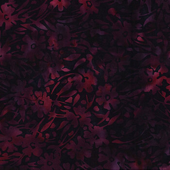 Bali Batiks - Tickled Pink X2656-711 Deep Fuchsia by Hoffman Fabrics, Image