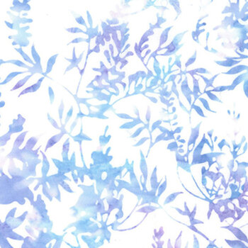 Bali Batiks - Morning Glory X2649-120 Hyacinth by Hoffman Fabrics, Image