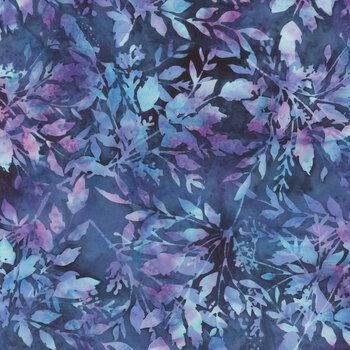 Bali Batiks - Morning Glory X2646-424 Salvia by Hoffman Fabrics, Image