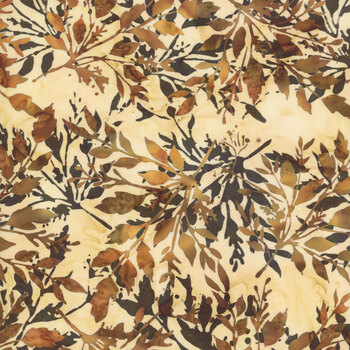 Bali Batiks - Coffee Shoppe X2646-267 Palomino by Hoffman Fabrics, Image