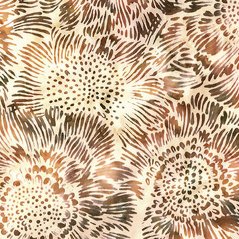 Bali Batiks - Coffee Shoppe X2660-267 Palomino by Hoffman Fabrics, Image