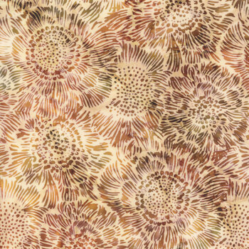 Bali Batiks - Coffee Shoppe X2660-267 Palomino by Hoffman Fabrics, Image