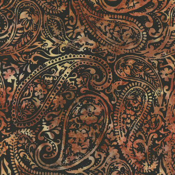 Bali Batiks - Coffee Shoppe X2648-251 Kashmir by Hoffman Fabrics, Image
