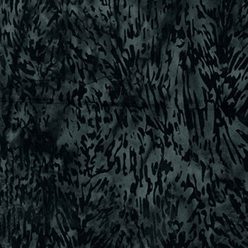 Bali Batiks - Coffee Shoppe X2658-4 Black by Hoffman Fabrics, Image