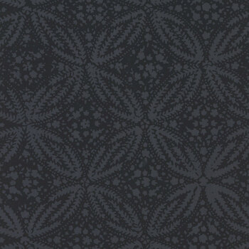Bali Batiks - Coffee Shoppe X2657-4 Black by Hoffman Fabrics, Image