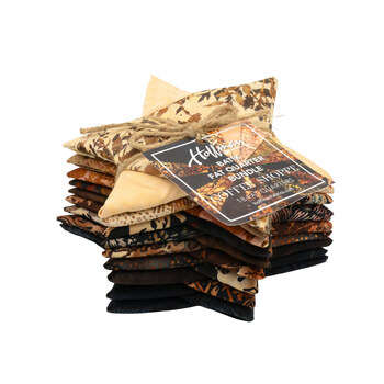 Bali Batiks - Coffee Shoppe  Fat Quarter Bundle Hoffman Fabrics