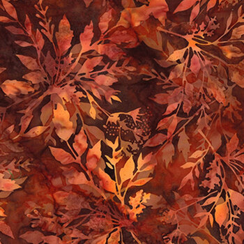 Bali Batiks - Cinnamon Spice X2646-100 Adobe by Hoffman Fabrics, Image