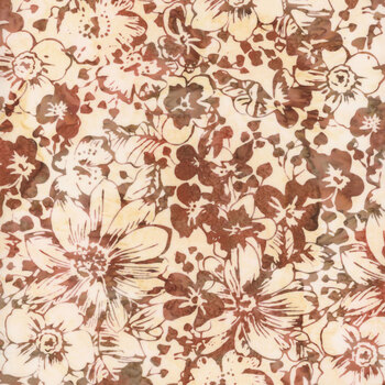 Bali Batiks - Cinnamon Spice X2651-572 Bourbon by Hoffman Fabrics, Image