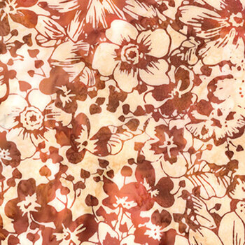 Bali Batiks - Cinnamon Spice X2651-572 Bourbon by Hoffman Fabrics, Image