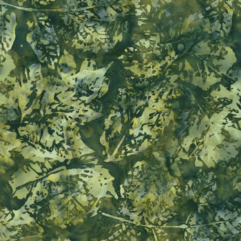 Bali Batiks - Cinnamon Spice X2650-141 Pine by Hoffman Fabrics, Image