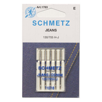 Schmetz Jeans/Denim Needles - Size 110/18 - 5ct, Image