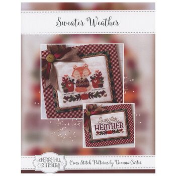Sweater Weather Cross Stitch Pattern, Image