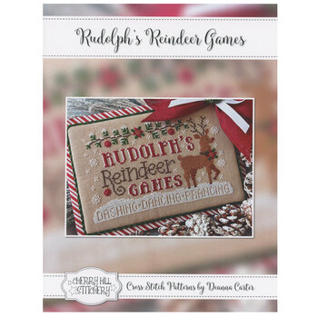 Rudolph's Reindeer Games Cross Stitch Pattern, Image