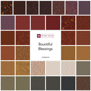 Bountiful Blessings  Yardage by Janet Rae Nesbitt for Henry Glass Fabrics, Image