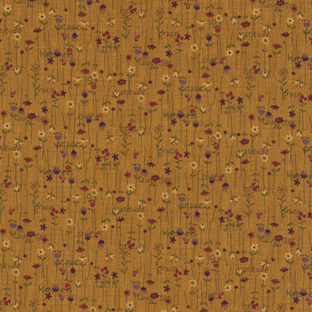 Bountiful Blessings 3635-33 Gold by Janet Rae Nesbitt for Henry Glass Fabrics