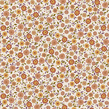 Bountiful Blessings 3636-44 Cream by Janet Rae Nesbitt for Henry Glass Fabrics, Image