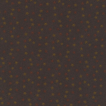 Bountiful Blessings 3638-38 Dark Brown by Janet Rae Nesbitt for Henry Glass Fabrics