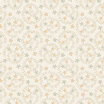 Bountiful Blessings 3638-44 Cream by Janet Rae Nesbitt for Henry Glass Fabrics, Image