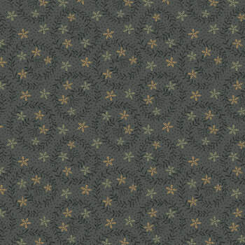 Bountiful Blessings 3638-77 Blue by Janet Rae Nesbitt for Henry Glass Fabrics, Image