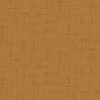Bountiful Blessings 3639-33 Gold by Janet Rae Nesbitt for Henry Glass Fabrics, Image