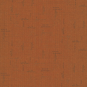 Bountiful Blessings 3639-35 Pumpkin by Janet Rae Nesbitt for Henry Glass Fabrics