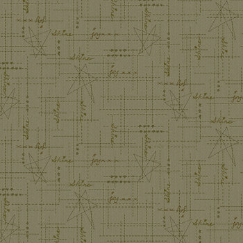 Bountiful Blessings 3639-66 Green by Janet Rae Nesbitt for Henry Glass Fabrics, Image