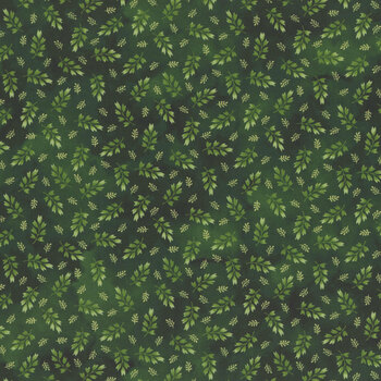 Baskets of Autumn Blessings 9196-66 Forest by Art Loft for Studio E Fabrics