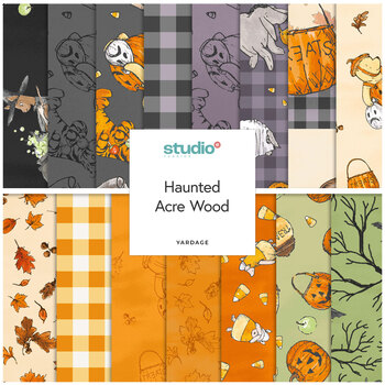 Haunted Acre Wood  Yardage by W.A. Dodge for Studio E Fabrics, Image