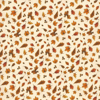 Haunted Acre Wood 9134-44 Yellow by W.A. Dodge for Studio E Fabrics