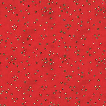 Christmas at Pooh Corner 9108-88 Red by W.A. Dodge for Studio E Fabrics