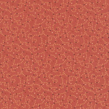 Every Heart Beats True 2692-22 Salmon by Kim Diehl for Henry Glass Fabrics