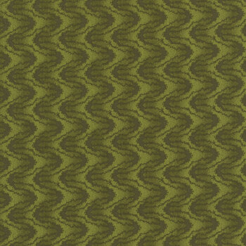 Every Heart Beats True 2693-66 Evergreen by Kim Diehl for Henry Glass Fabrics