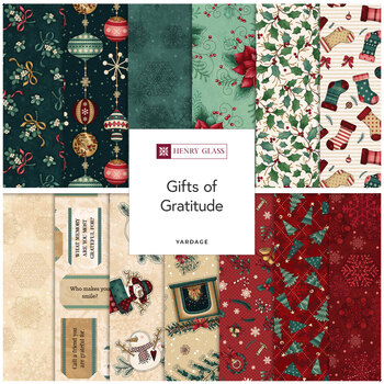 Gifts of Gratitude  Yardage by Leanne Anderson and Kaytlyn Kuebler for Henry Glass Fabrics, Image