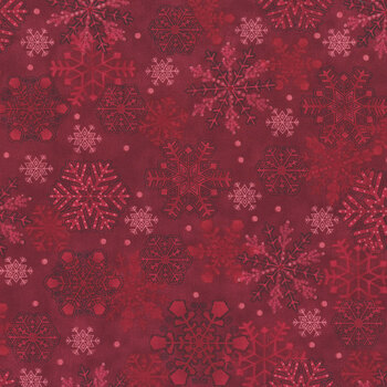 Gifts of Gratitude 2529-88 Red by Leanne Anderson and Kaytlyn Kuebler for Henry Glass Fabrics