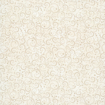 Nordic Holiday Village 3609-44 Cream by Mary Jane Carey for Henry Glass Fabrics
