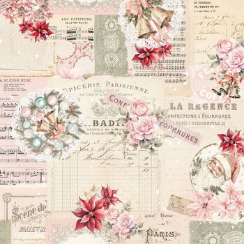 Christmas Magic 2015-41 Ivory by Frank Garcia for Blank Quilting Corporation, Image