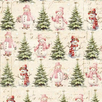 Christmas Magic 2020-41 Ivory by Frank Garcia for Blank Quilting Corporation, Image