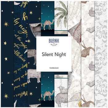 Silent Night  Yardage by Studio 731 LLC for Blank Quilting Corporation, Image