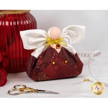  Birthstone Angel Pincushion Kit - January, Image