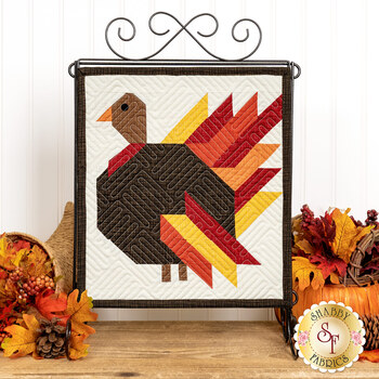  Turkey Lurkey Tabletop Banner Kit - November - by Riley Blake Designs, Image