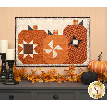  Patchwork Pumpkin Trio Kit - Midnight Moon, Image