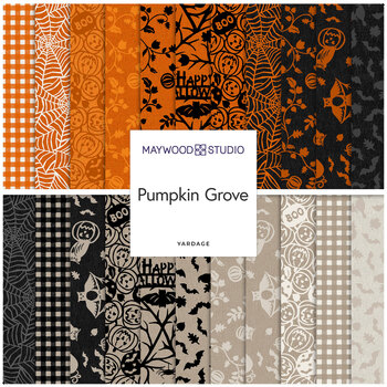 Pumpkin Grove  Yardage by Maywood Studio, Image