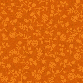 Pumpkin Grove MAS11184-O Orange by Maywood Studio, Image