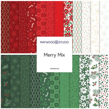 Merry Mix  Yardage by Maywood Studio, Image