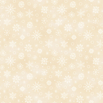 Christmastime MAS11096-E Cream by Robin Kingsley for Maywood Studio, Image