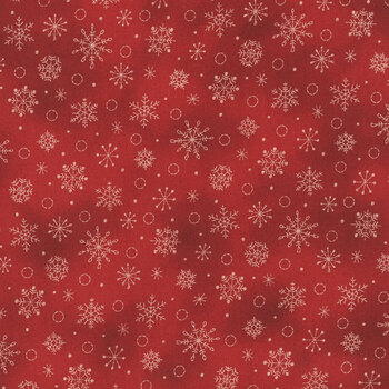 Christmastime MAS11096-R Red by Robin Kingsley for Maywood Studio
